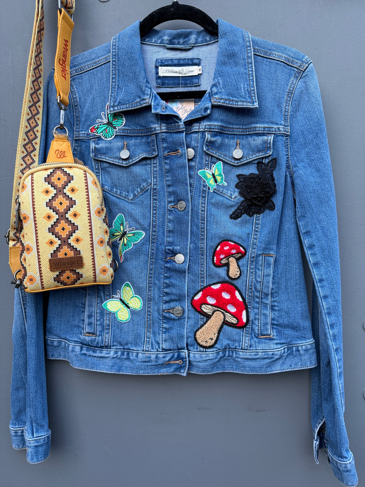Mushroom Butterfly Hippie Jacket