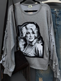 Navajo Fringed Dolly Sweatshirt