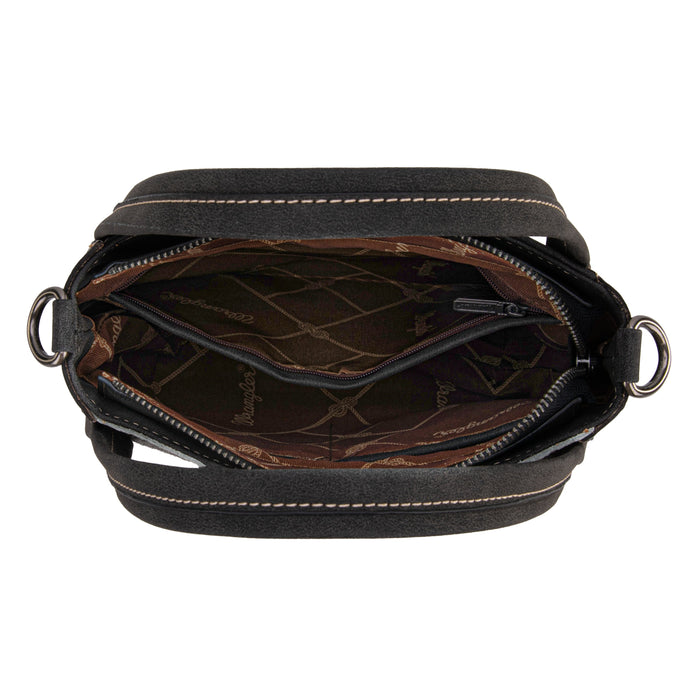 Wrangler Genuine Hair-On Cowhide Tote Bag