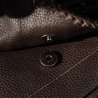 Montana West Genuine Leather Hair-On Cowhide Fringe Bohemian Crossbody - Dark Brown