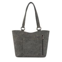 Montana West Fringe Collection Concealed Carry Tote - Gray