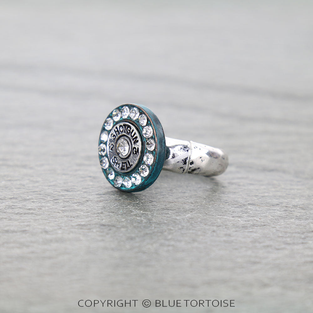 Shotgun Shell Statement Ring