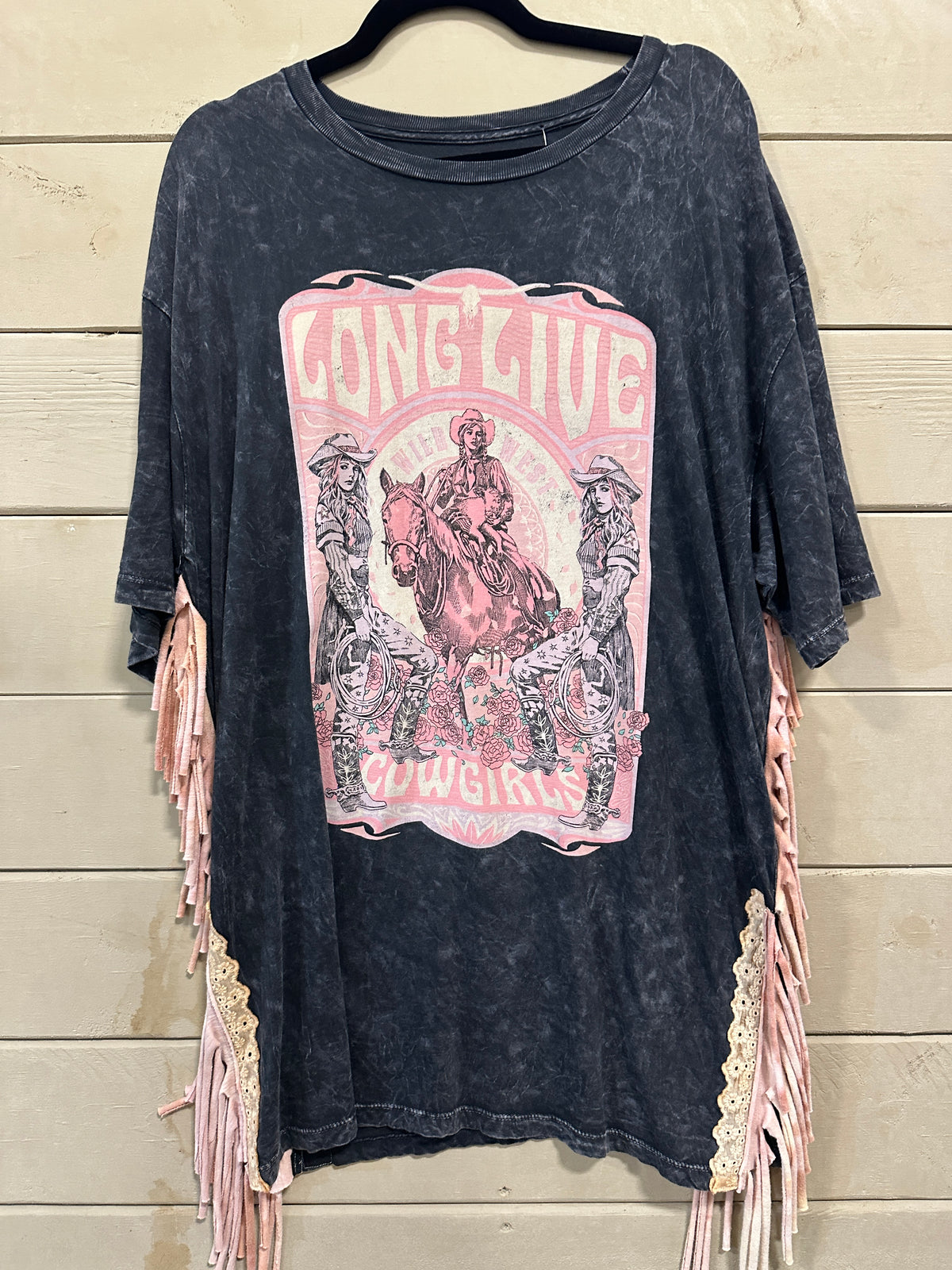 Long Live Cowgirls T- Shirt Dress