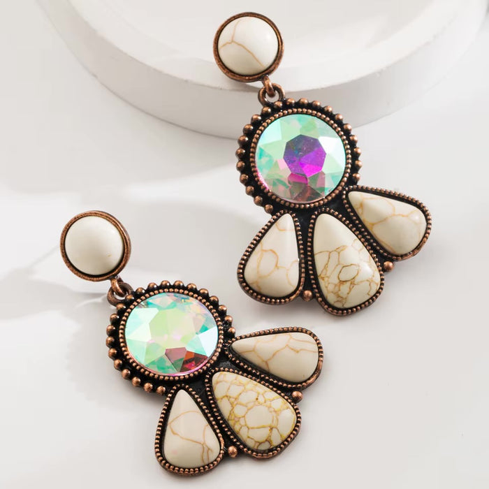 Western Copper Iridescent Radiant Dangle
