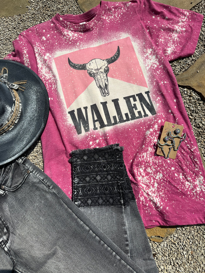 Morgan Wallen Pink Tee