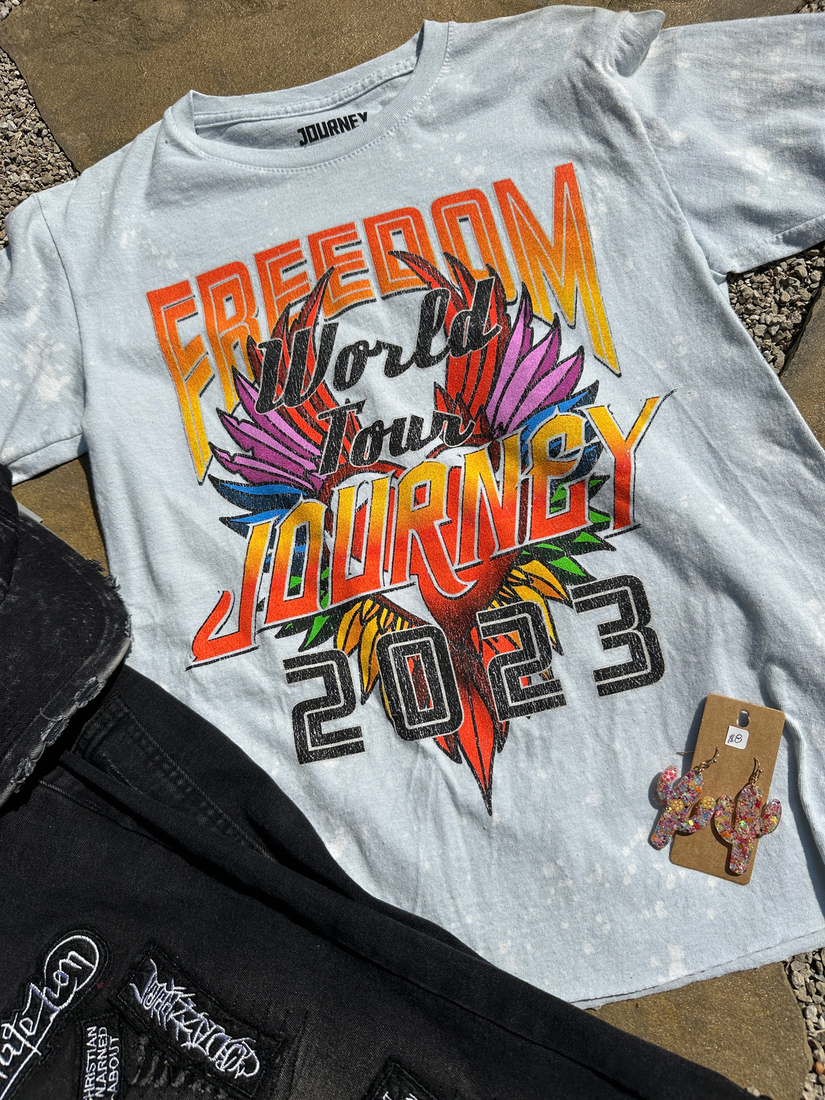 Journey Freedom World Tour Tee