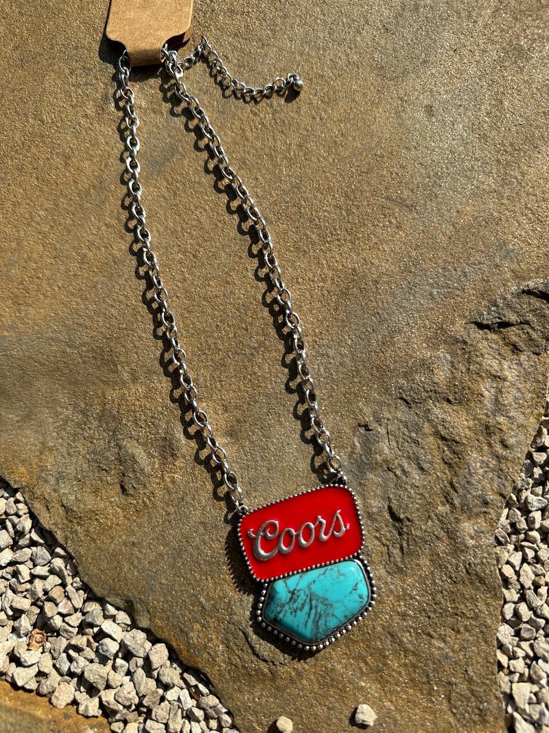 Coors Turquoise Necklace