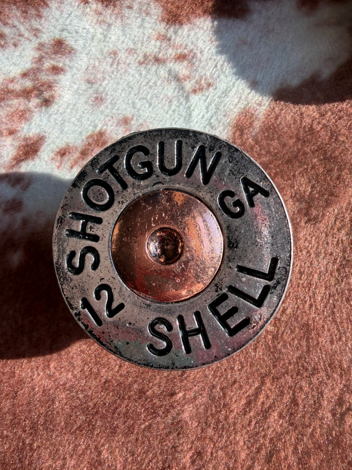Copper Shotgun Shell Phone Grip