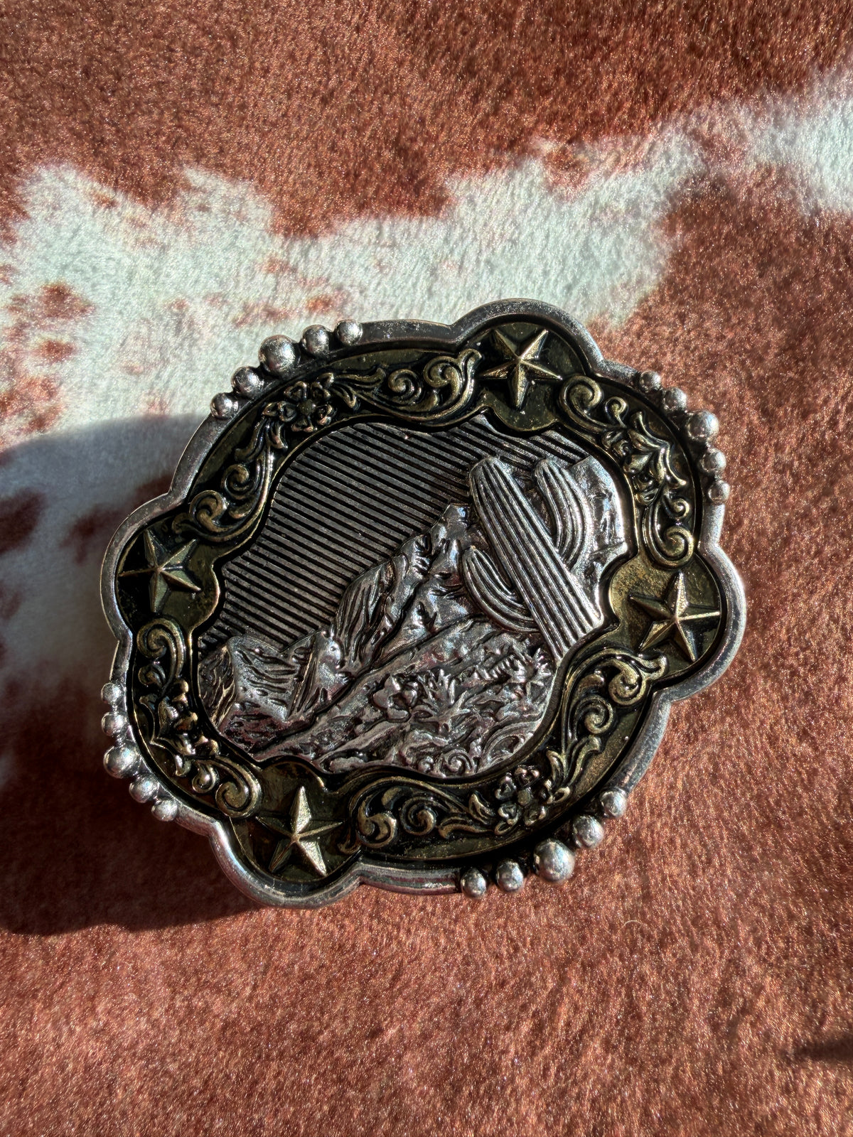 Golden Desert Western Phone Grip