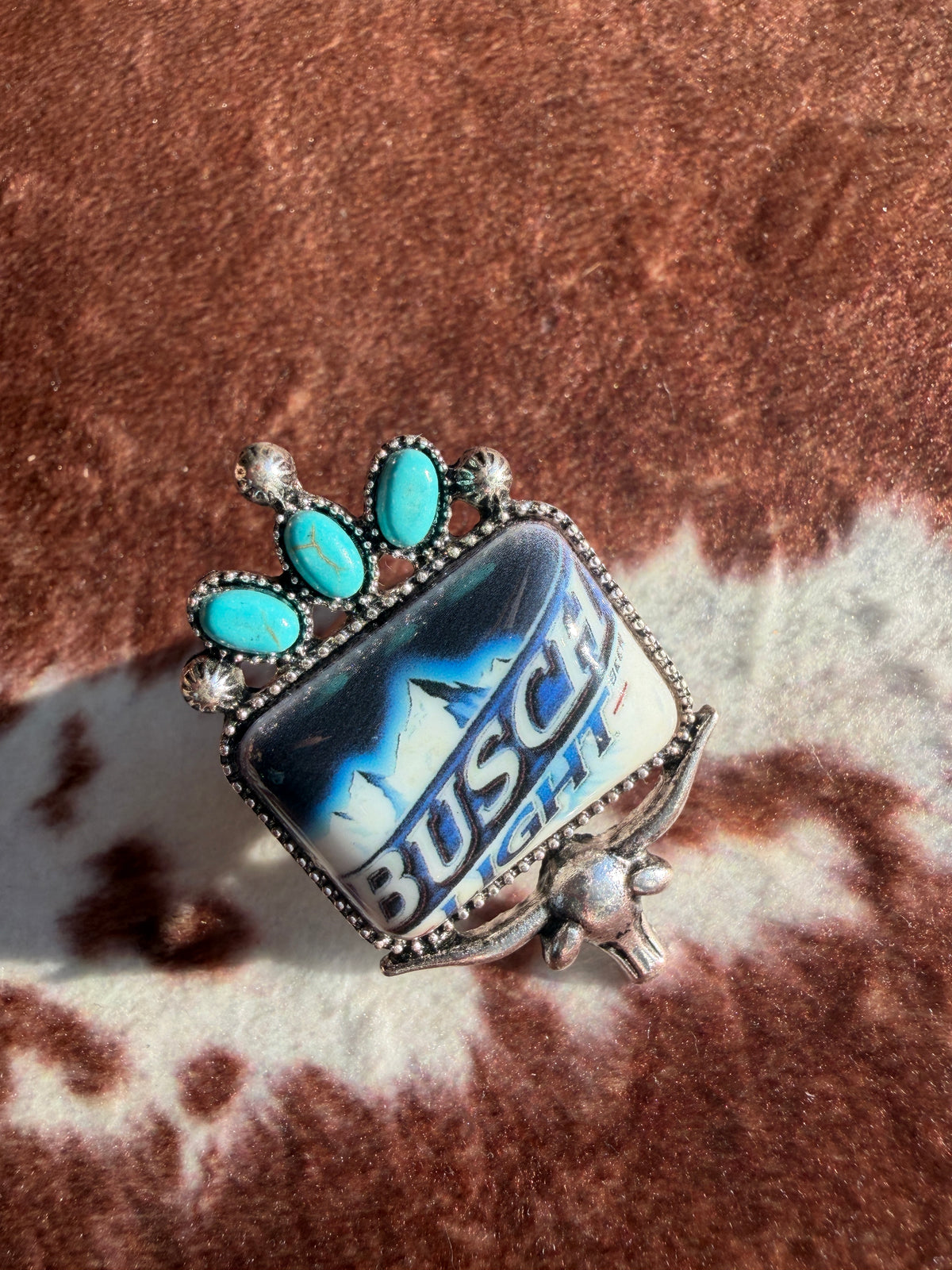 Beer Lover Western Ring