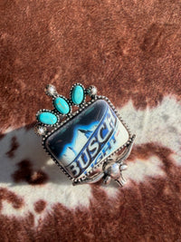 Beer Lover Western Ring