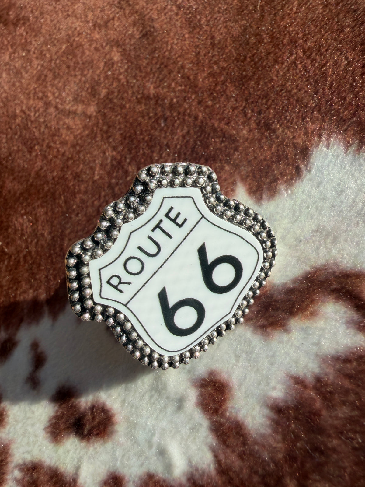 Route 66 Statement Ring