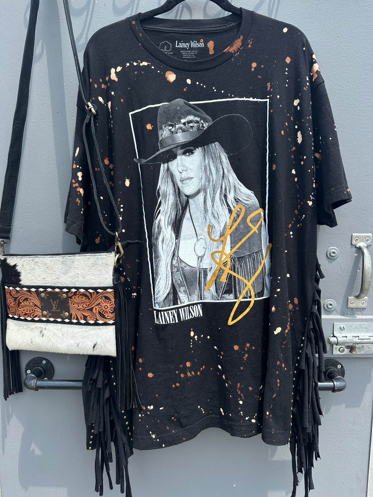 Lainey Wilson Studded T- Shirt Dress