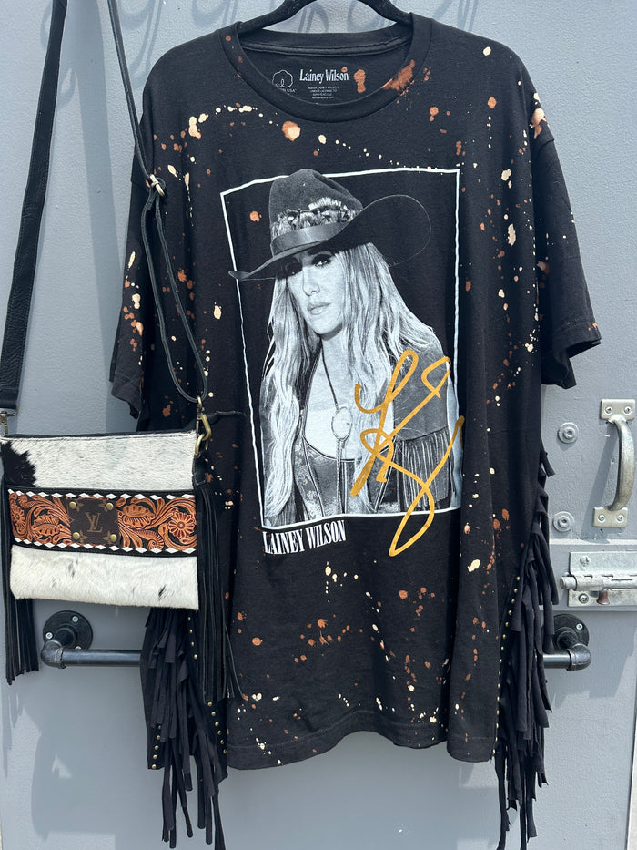 Lainey Wilson Studded T- Shirt Dress