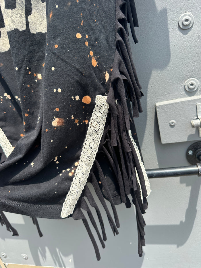 Gypsy Child T- Shirt Dress with Lace