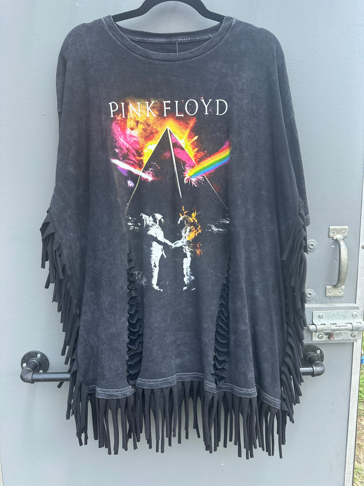 Pink Floyd Fringed T- Shirt Dress