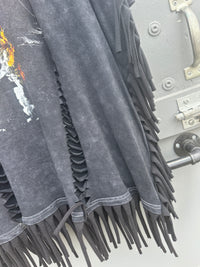 Pink Floyd Fringed T- Shirt Dress