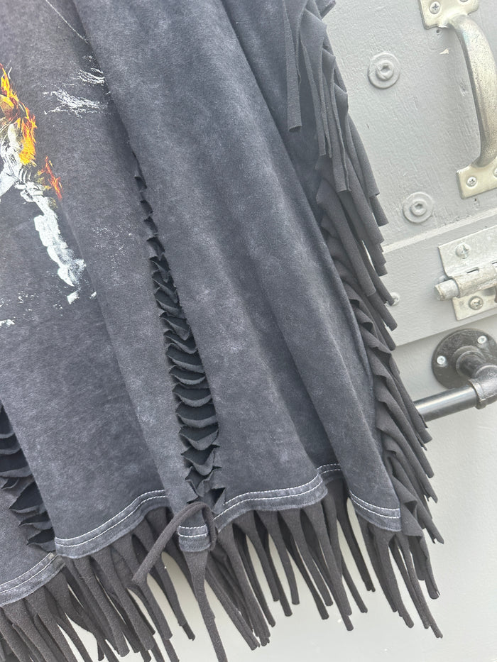 Pink Floyd Fringed T- Shirt Dress