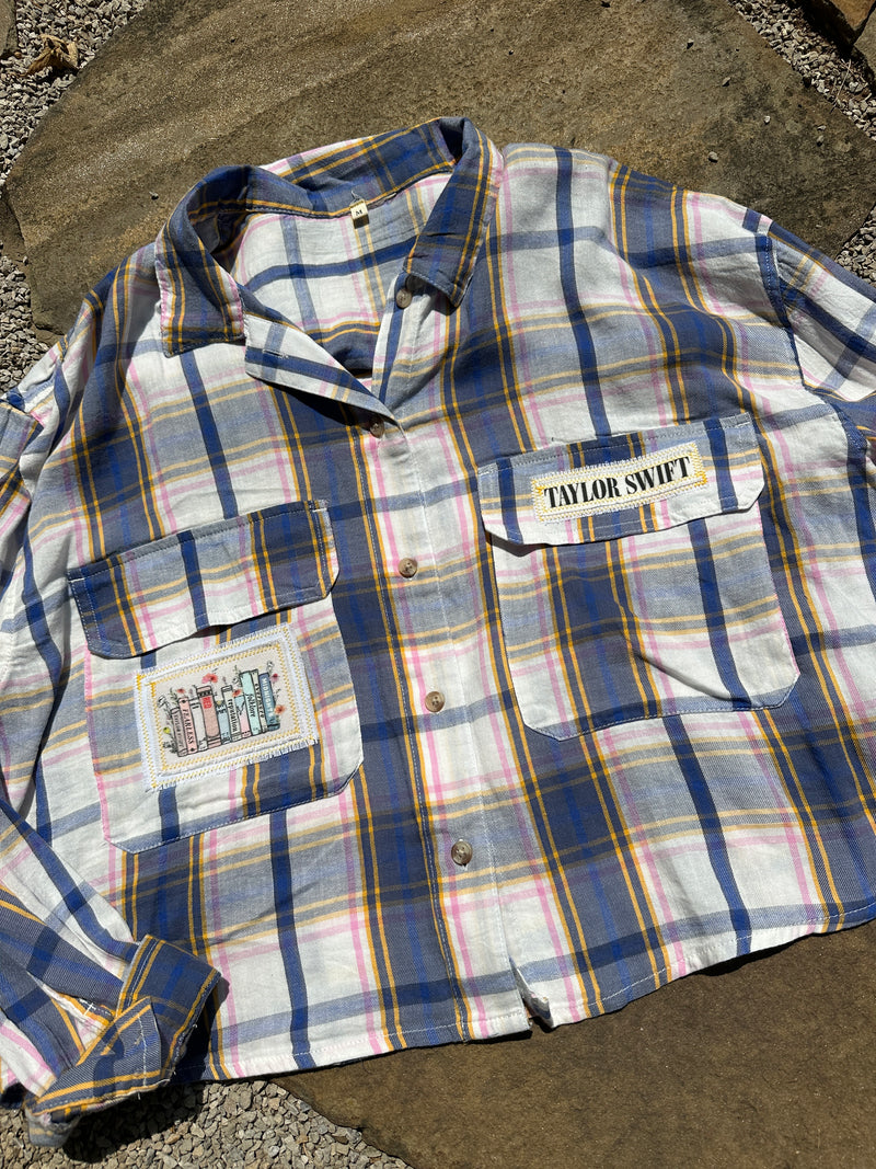 Taylor's Version Crop Flannel - medium