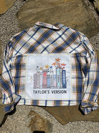 Taylor's Version Crop Flannel - medium