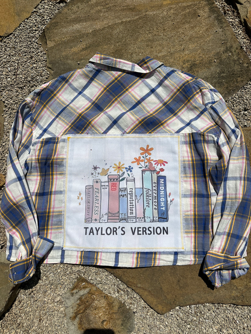 Taylor's Version Crop Flannel - medium