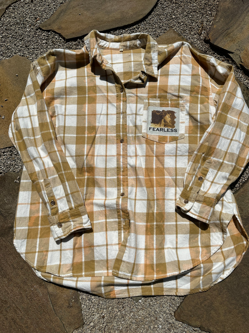 Fearless Ovesized Flannel  - xxl