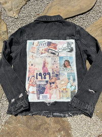 1989 Black Denim Jacket