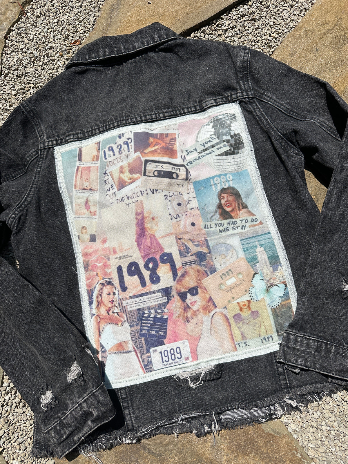 1989 Black Denim Jacket