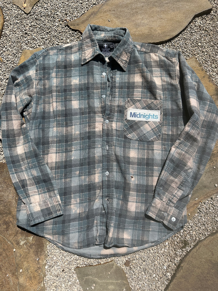 Midnights Olive Flannel - large