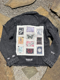 Eras Tour Stamped Denim Jacket