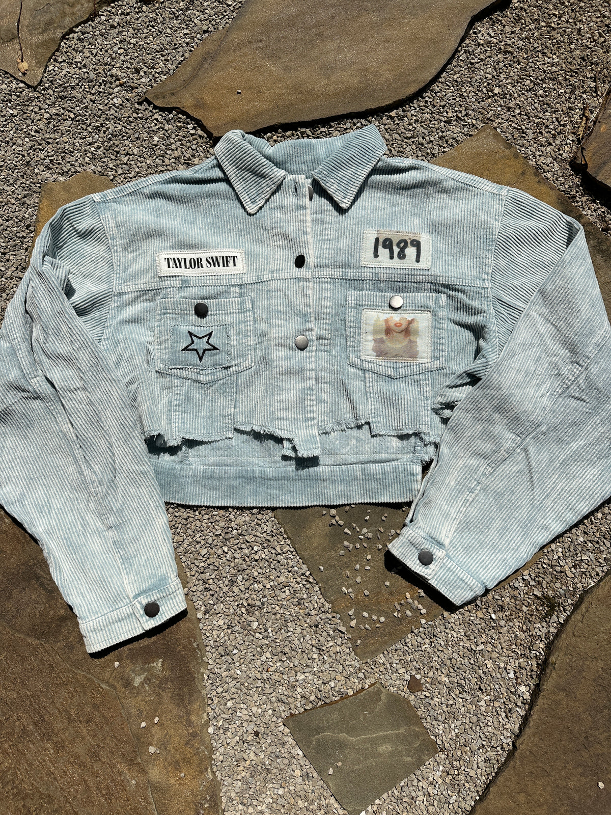 1989 Crop Dusty Blue Shacket