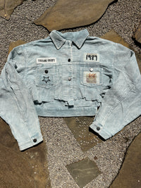 1989 Crop Dusty Blue Shacket