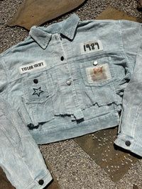 1989 Crop Dusty Blue Shacket