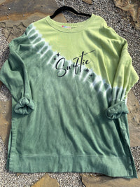 Swiftie Ombre Dye Effect Sweatshirt - xlarge