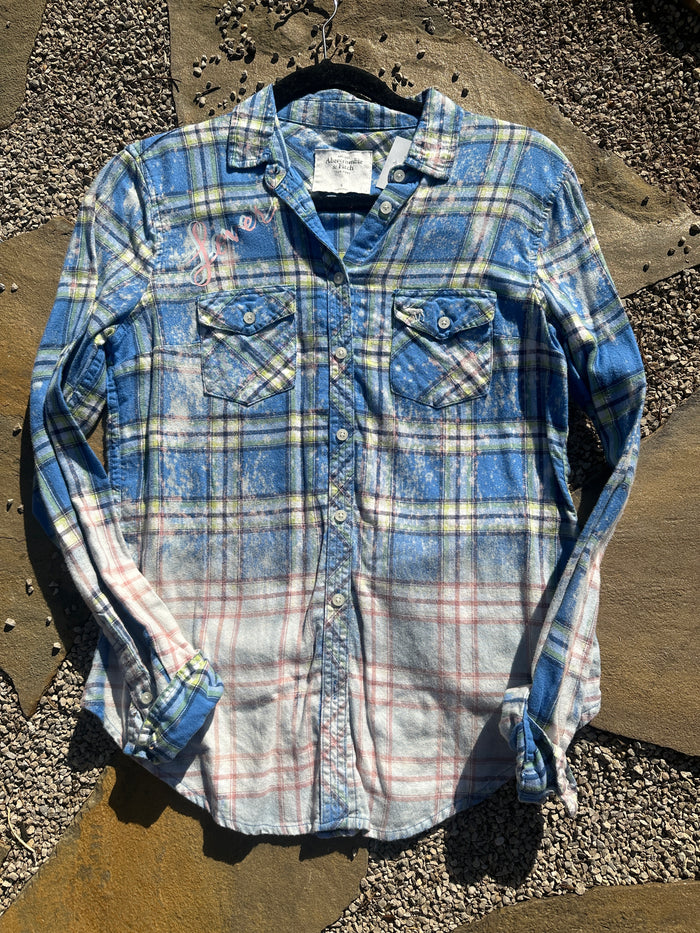 Lover Distressed Flannel - Small