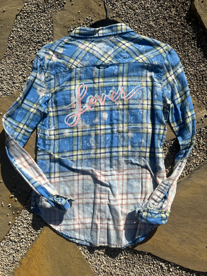 Lover Distressed Flannel - Small