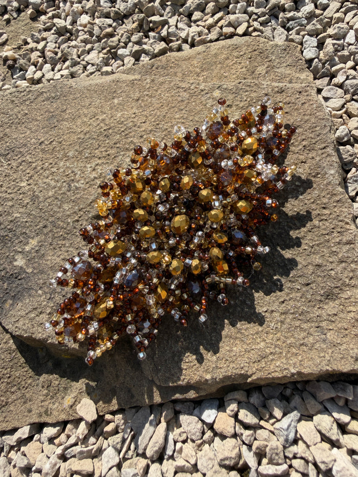 Island Dreamer Beaded Hair Barrette