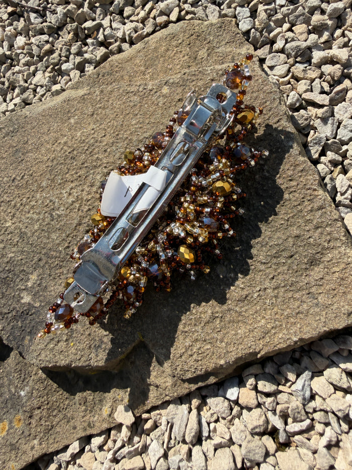 Island Dreamer Beaded Hair Barrette