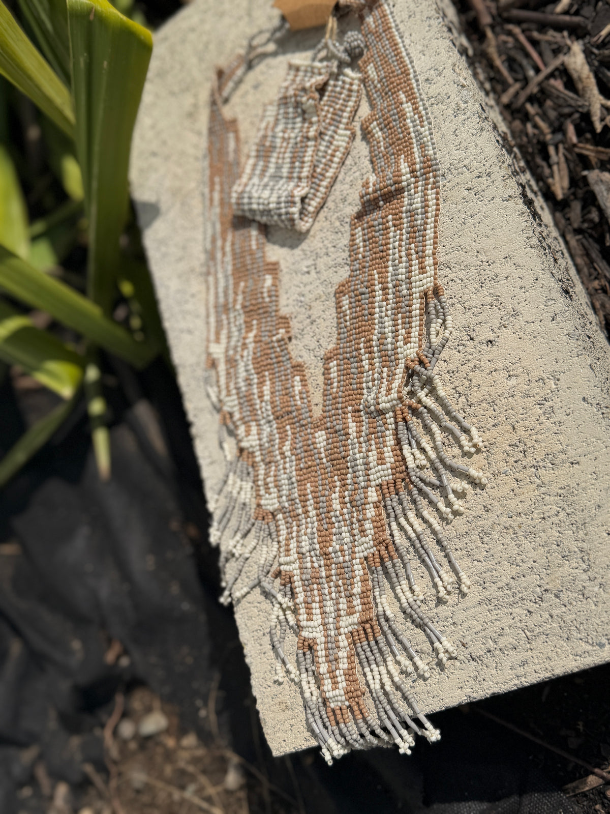Festival Navajo Beaded Statement Necklace, and Bracelet Set