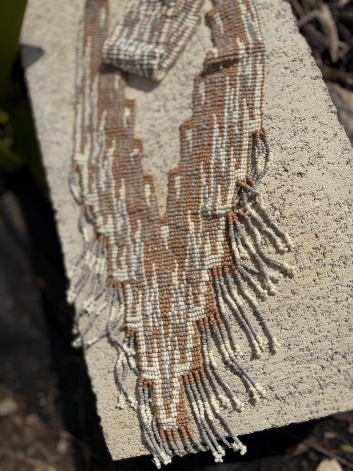 Festival Navajo Beaded Statement Necklace, and Bracelet Set