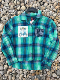 T.S. Crop Flannel - tween 16