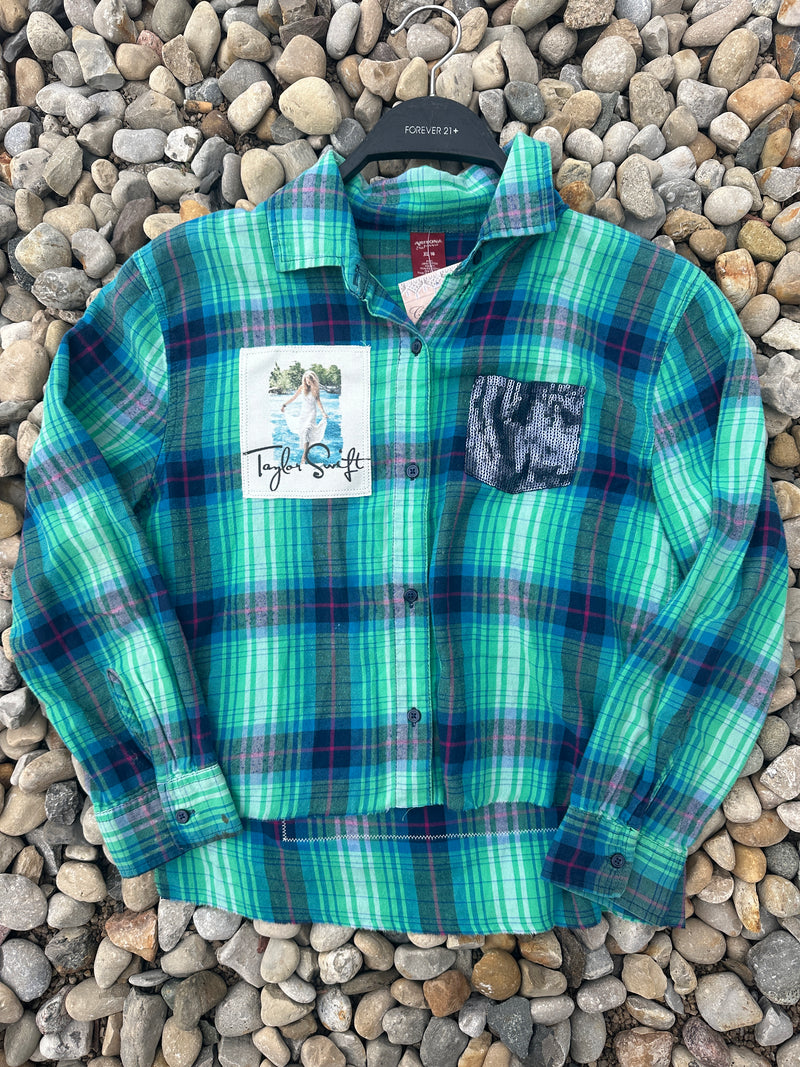 T.S. Crop Flannel - tween 16