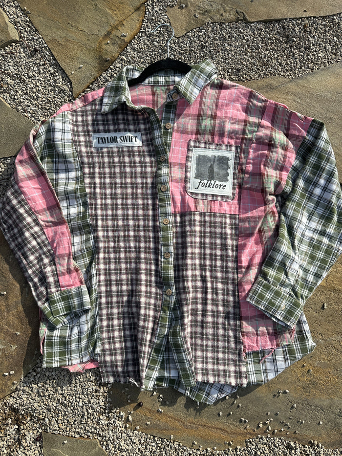 Folklore Plaid Mixed Flannel