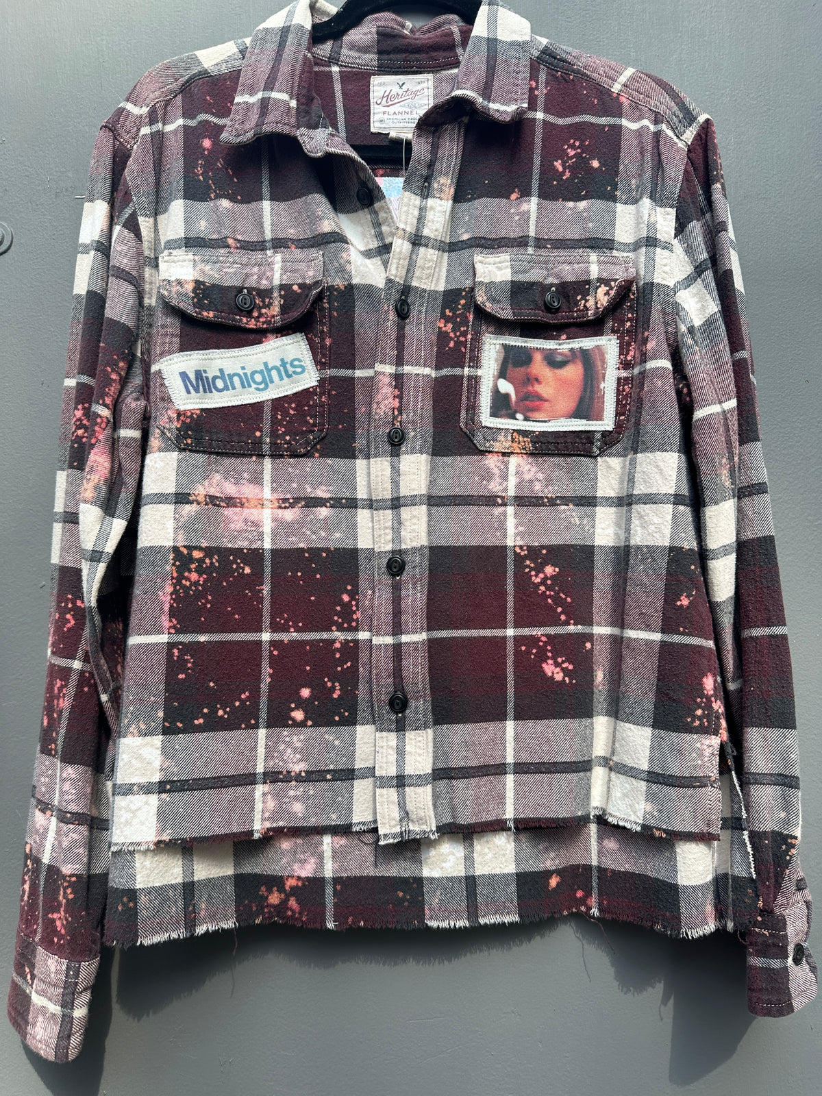 Midnights Faded Flannel - large