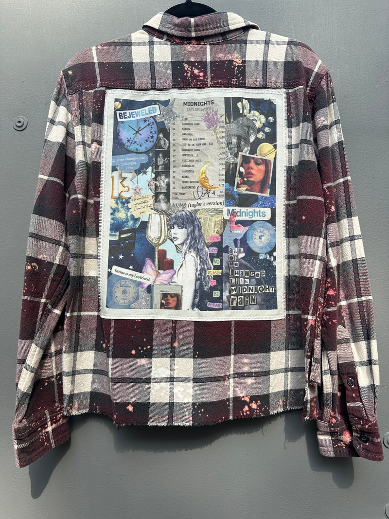 Midnights Faded Flannel - large