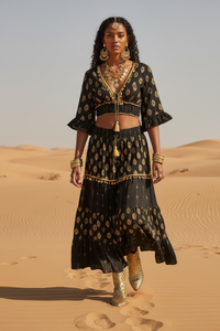 Gypsy Raven Skirt + Top Set