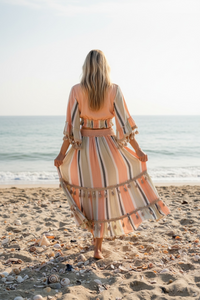 Sanibel Seashell Embellished Skirt + Top Set