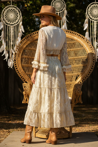 Western Embellished Skirt + Top Set