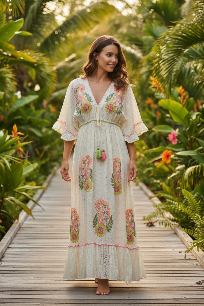 Tropical Oasis Maxi Dress