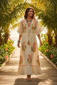 Tropical Oasis Maxi Dress